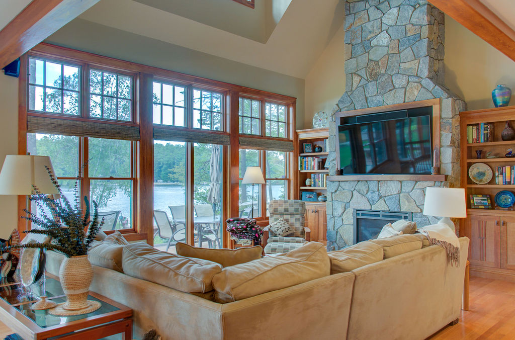Lakeside Cabin kitchen detail